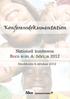 Konferensdokumentation. Nationell konferens Barn som Anhöriga 2012