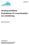 Utredning beträffande förutsättningar för sammankoppling över elnätsföretag