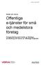 Offentliga e-tjänster för små och medelstora företag