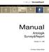 Manual. Artologik Survey&Report. Version 4.1.188. Artisan Global Media