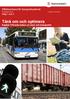 Tänk om och optimera Kapitel 2 Påverka behov av resor och transporter