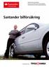 Santander bilförsäkring