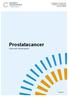 Landstingens och regionernas nationella samverkansgrupp inom cancervården. Prostatacancer Nationellt vårdprogram