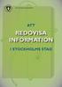 redovisa information