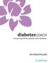 DiabetesCoach ANVÄNDARGUIDE