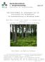 Kandidatarbeten i skogsvetenskap 2013:37 Fakulteten för skogsvetenskap