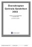 Översiktsplan Centrala Sandviken 2003