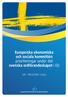 Europeiska ekonomiska och sociala kommittén prioriteringar under det svenska ordförandeskapet i EU