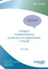 Delrapport Kompetenssatsning sociala barn och ungdomsvården i Fyrbodal