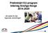 Preliminärt EU-program Interreg Sverige-Norge 2014-2020