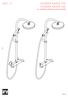 LINC 21. SHOWER MIXER 150 SHOWER MIXER 160 incl. OVERHEAD SHOWER and HAND SHOWER. inr.se