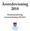 Årsredovisning 2014. Beslutsunderlag. Kommunfullmäktige 2015-04-22