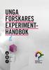 UNGA FORSKARES EXPERIMENTHANDBOK