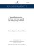EXAMENSARBETE. Monica Magnström, Helena Nilsson. Ekonomprogrammet C-nivå