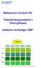 Balanserat styrkort för. Naturbruksgymnasiet i Östergötland. inklusive årsbudget 2007