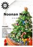 Noonan Nytt. nr. 4, 2010. Innehåll