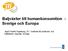 Baljväxter till humankonsumtion - Sverige och Europa. AgrD Fredrik Fogelberg, JTI Institutet för jordbruks- och miljöteknik, Uppsala, Sverige