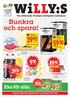 Vår affärsidé: Sveriges billigaste matkasse. För dig med Willys+ Per kg. SPaRa 24:00 PeR kg