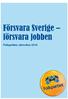 Försvara Sverige försvara jobben. Folkpartiets vårmotion 2015