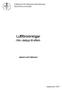 Institutionen för tillämpad miljövetenskap Stockholms universitet. Luftföroreningar. -från utsläpp till effekt- Janson och Hansson.