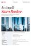 Autocall Stora Banker Exponering mot fyra stora europeiska banker med möjlighet till ackumulerande och utbetalande kuponger