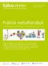 hälsoraketen Praktisk metodhandbok 12 moduler för ett friskare Västra Götaland