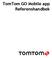 TomTom GO Mobile app Referenshandbok