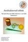 Antibakteriell effekt