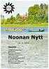 Noonan Nytt. nr. 3, 2012. Innehåll