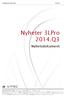 Nyheter 3LPro 2014.Q3