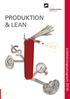 Utbildningsprogram 2010. produktion & lean