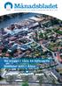 Månadsbladet. Bo tryggt i våra 44 nybyggda bostäder mitt i Åhus. information till våra hyresgäster nr 9 2012. nr 9 2012 1