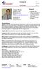 Konsultprofil. Systemutveckling 2006-02-12. Conny Westh