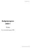 Budgetprognos 2003:1. Budgetprognos 2003:1. Tema. Nya statsskuldsbegrepp 2003. Ekonomistyrningsverket, 8 april 2003