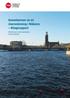 Konsekvenser av en översvämning i Mälaren Bilagerapport. Redovisning av regeringsuppdrag Fö2010/560/SSK