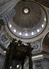 Michelangelos sista stora skapelse åt eftervärlden var St Peterskyrkans väldiga kupol.