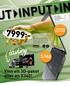 7999:- Vinn ett 3D-paket eller en X340! Läs mer om tävlingen på sid. 9. 1,3 kg 1,3