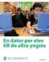 En dator per elev till de allra yngsta