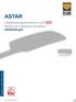 ASTAR. Vägbelysningsarmaturer med LEDteknik och utbytbara ljuskällor - ADQUENLight. Product Line 052 2014. ADQUENLight