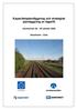 Kapacitetsplanläggning och strategisk planläggning av tågdrift