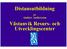 Distansutbildning. av Anders Andersson. Västanvik Resurs- och Utvecklingscenter