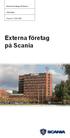 Externa företag på Scania