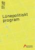 Lonepolitiskt program