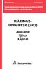 NÄRINGS- UPPGIFTER (SRU)