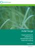 Avfall Norge. Öppet gränssnitt. Utredning av standardisering för stationärt sopsug. Rapport 1/2011