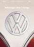 ANNONS Hela denna bilaga är en annons från Volkswagen ANNONS. Volkswagen 60 år i Sverige.