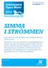 SIMMA I STRÖMMEN. Tävlingsdatum: 17 augusti 2013