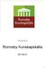 Verksamhetsplan för. Ronneby Kunskapskälla 2011-03-21