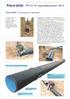 Instruktioner för fackmässig läggning av Aqua-pipe