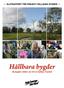 SLUTRAPPORT FÖR PROJEKT HÅLLBARA BYGDER